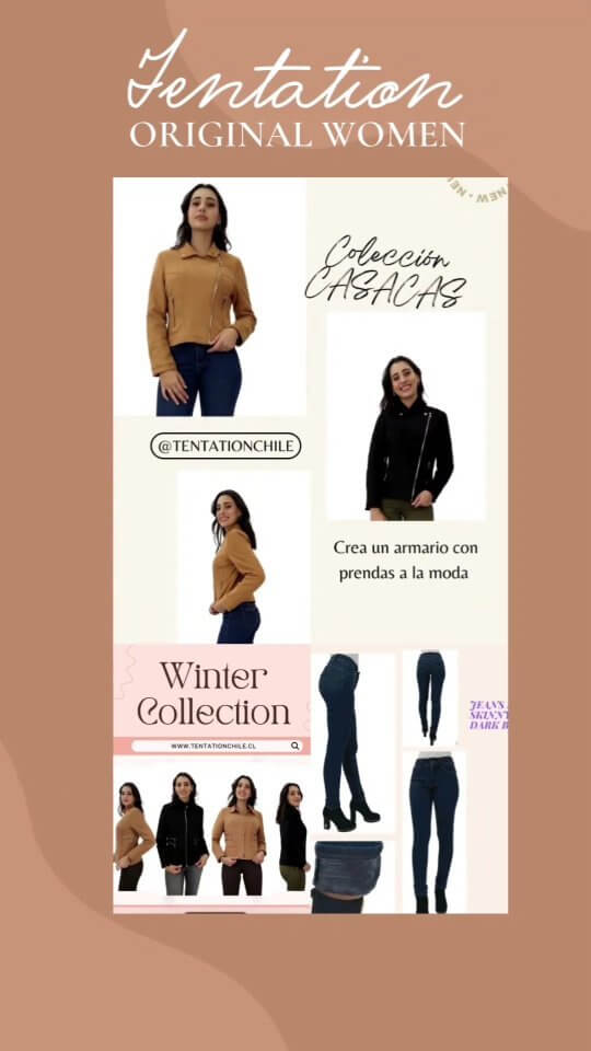 ♡DISPONIBLE NUESTRA NUEVA COLECCION
♡VARIEDAD EN MODELOS, TALLAS Y COLORES
♡APROVECHEN EL 20% DE DESCUENTO COMPRANDO EN NUESTRA PAGINA WEB POR MOTIVO DEL DIA DE LAS MADRES 🥰
♡WWW.TENTATIONCHILE.CL