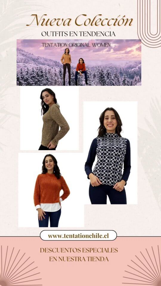 ♦️ TENTATION♡
♦️ NUEVA COLECCION
♦️20% DE DESCUENTO
♦️ Cómprala:
♦️https://tentationchile.cl
♦️Sorpréndete con estas hermosas prendas para ti
♦️Haz tu pedido Gratis
❇️ http://bit.ly/2XhmO0F