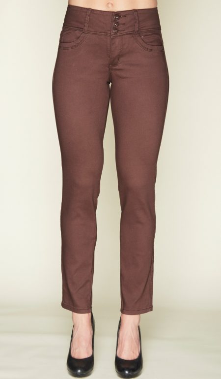 Pantalon Gabardina.3 botones Pitillo T. Alto - Imagen 2