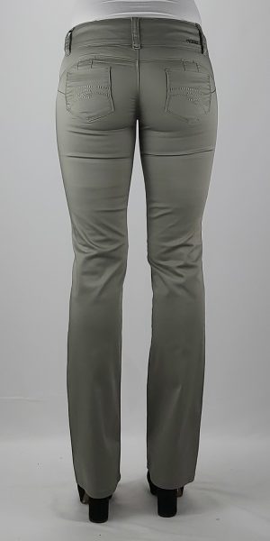 PANTALON GABARDINA RECTO, TRES BOTONESTIRO MEDIO