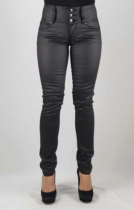 PANTALON GABARDINA COATING, TIRO MEDIO - Imagen 3