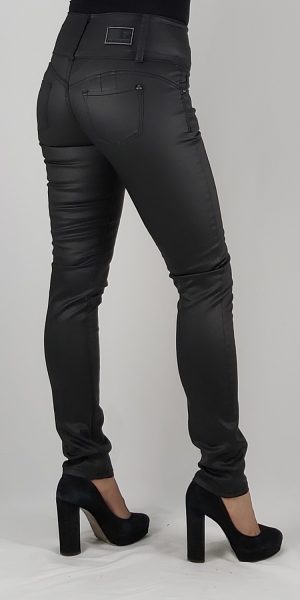 PANTALON GABARDINA COATING, TIRO MEDIO