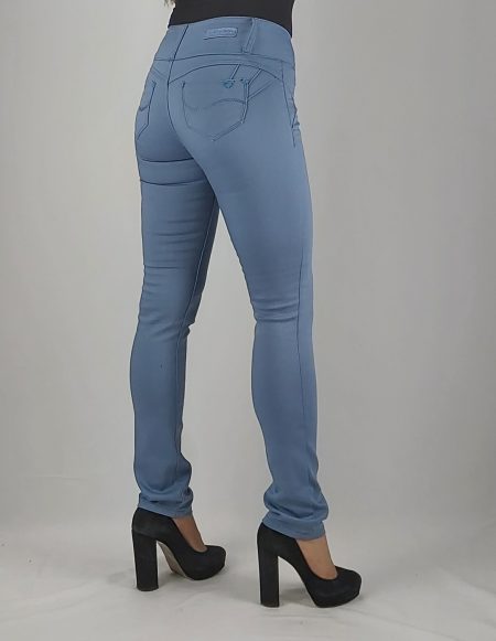 PANTALON GABARDINA PITILLO TIRO ALTO - Imagen 3