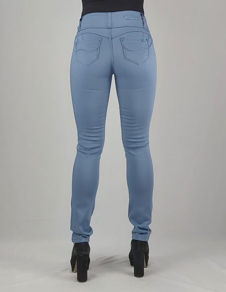 PANTALON GABARDINA PITILLO TIRO ALTO - Imagen 2