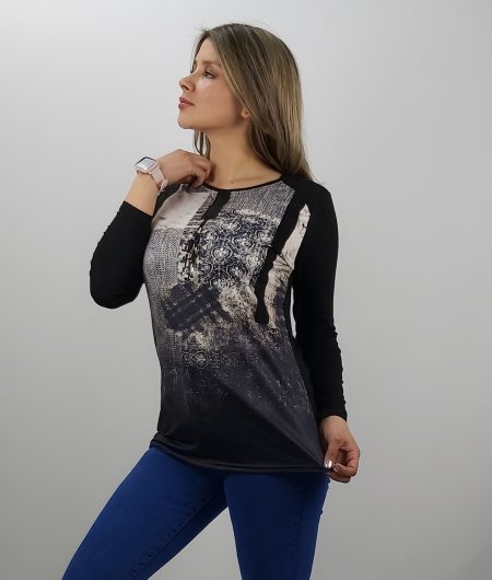 POLERA ESTAMPADA M/L - Imagen 2