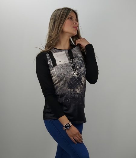 POLERA ESTAMPADA M/L - Imagen 4