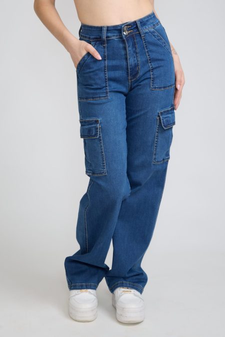 JEANS CARGO PUSH UP - Imagen 2