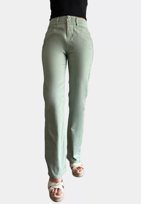 PANTALON GABARDINA RECTO - Imagen 3