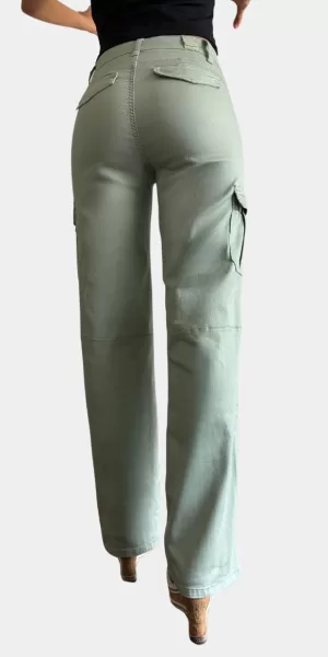 PANTALON GABARDINA CARGO T.A.